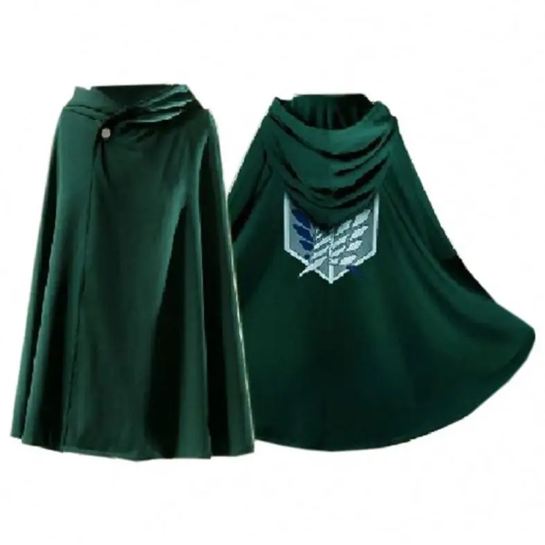 manga attack on titan set painting cosplay anime mens costume clothing action figure hoodie shirt cloak