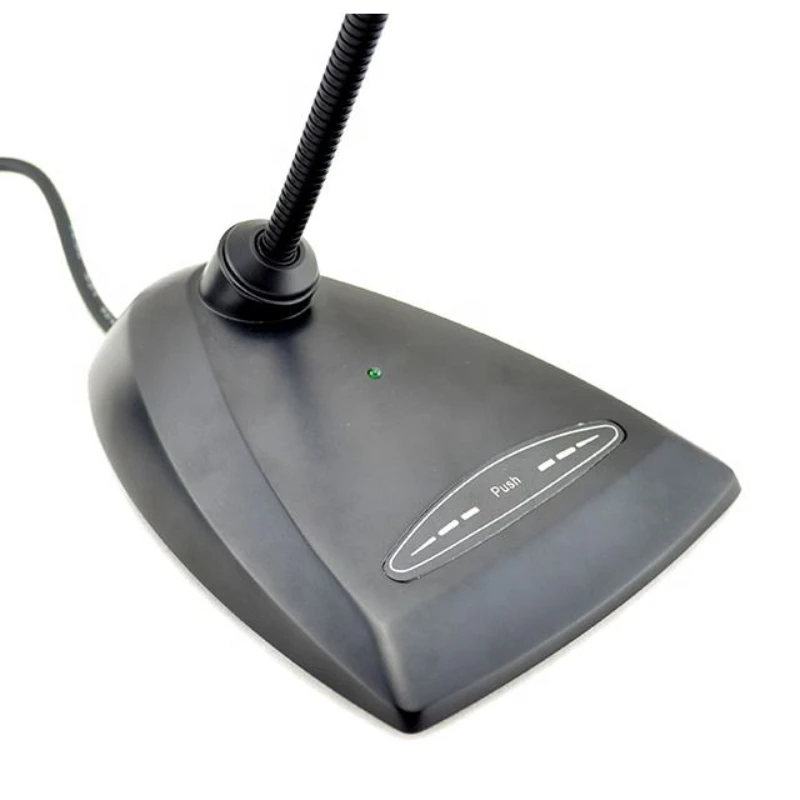 MX418 Wired Cardioid Desktop Microphones Miniature Electret Condenser Gooseneck Conference Microphone for Speech