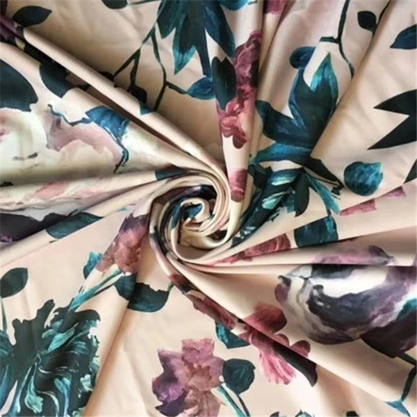 China manufacturer comfortable 80% polyester 20%cotton woven printed fabric roll for women skirt