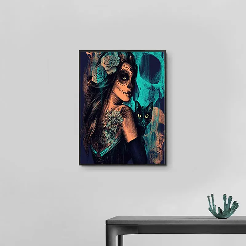 Алмазная живопись «сделай сам», полноразмерная картина с животными, оптовая продажа