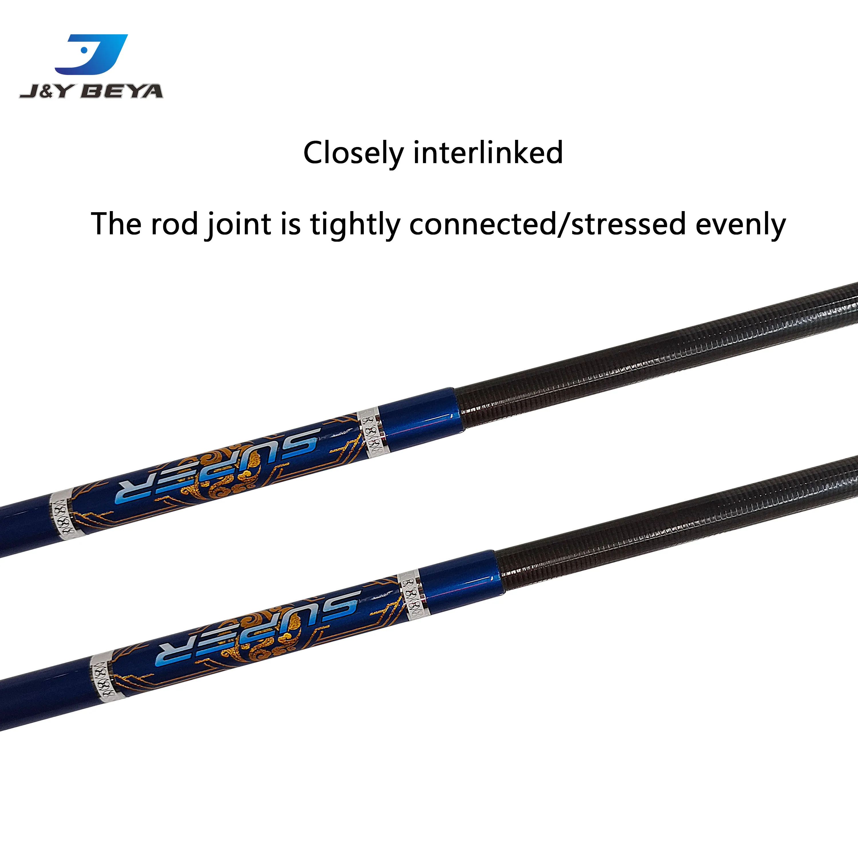 Manufacturers wholesale carbon ultra - short fishing rod positioning short section rod 3.8 M/4.5m/5.2m/6.3m