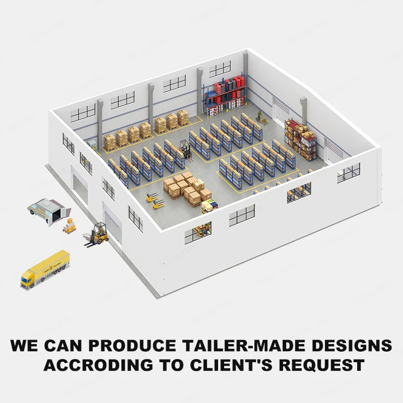 Customized Size Heavy Duty Pallet Rack Warehouse Racking Storage Warehouse Pallet Racking System