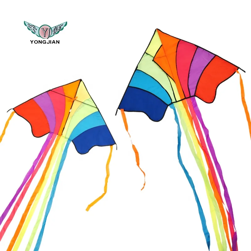2022 Low price factory wholesale kites flying delta kite rainbow kite