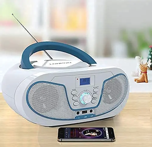 LONPOO brand new material with high performance boombox radio speaker