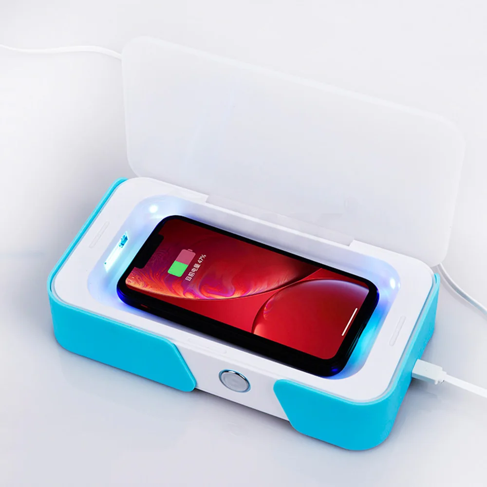 
Portable led UV light smartphone sterilizer box unit small ultraviolet light instrument sterilizer 