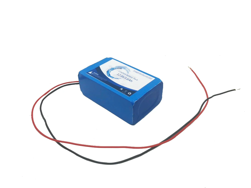Индивидуальный солнечный уличный фонарь 12.8V3.6Ah батарея 26650 элемент LiFePO4 батарейный блок