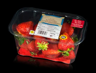 Custom Disposable Frozen Food Tray Plastic PET Fruit Vegetable Container Packaging Boxes For Shop