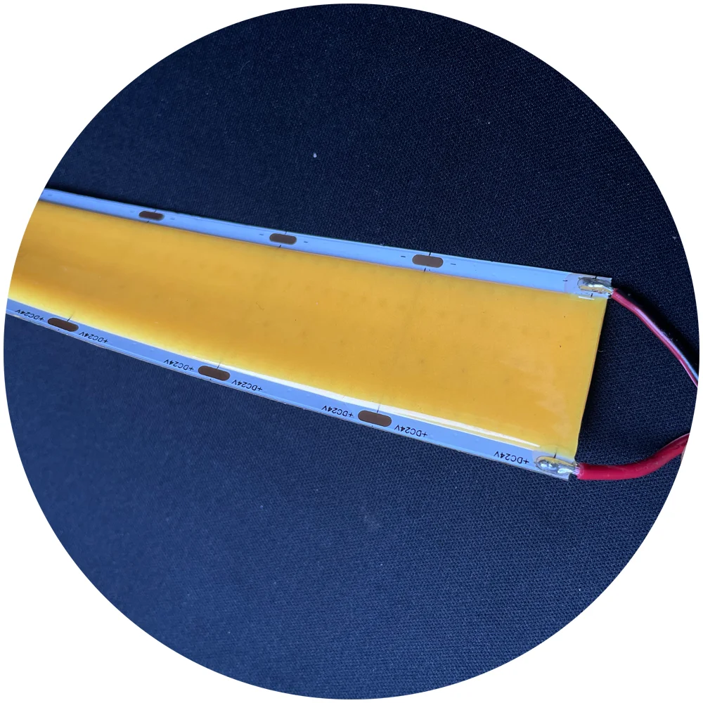 special high brightness IP20 3000k 4000k 6500k DC24V 40w/m Ra>90 120lm/w 30mm PCB cob flexible led strip light