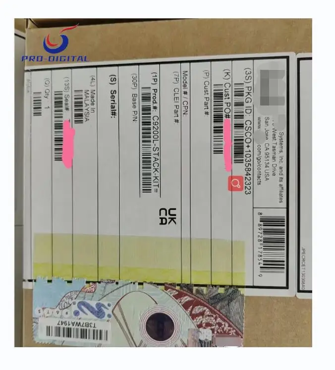 Переключатель серии C9200l аксессуары C9200L-STACK-Kit комплект стека C9200L запасной