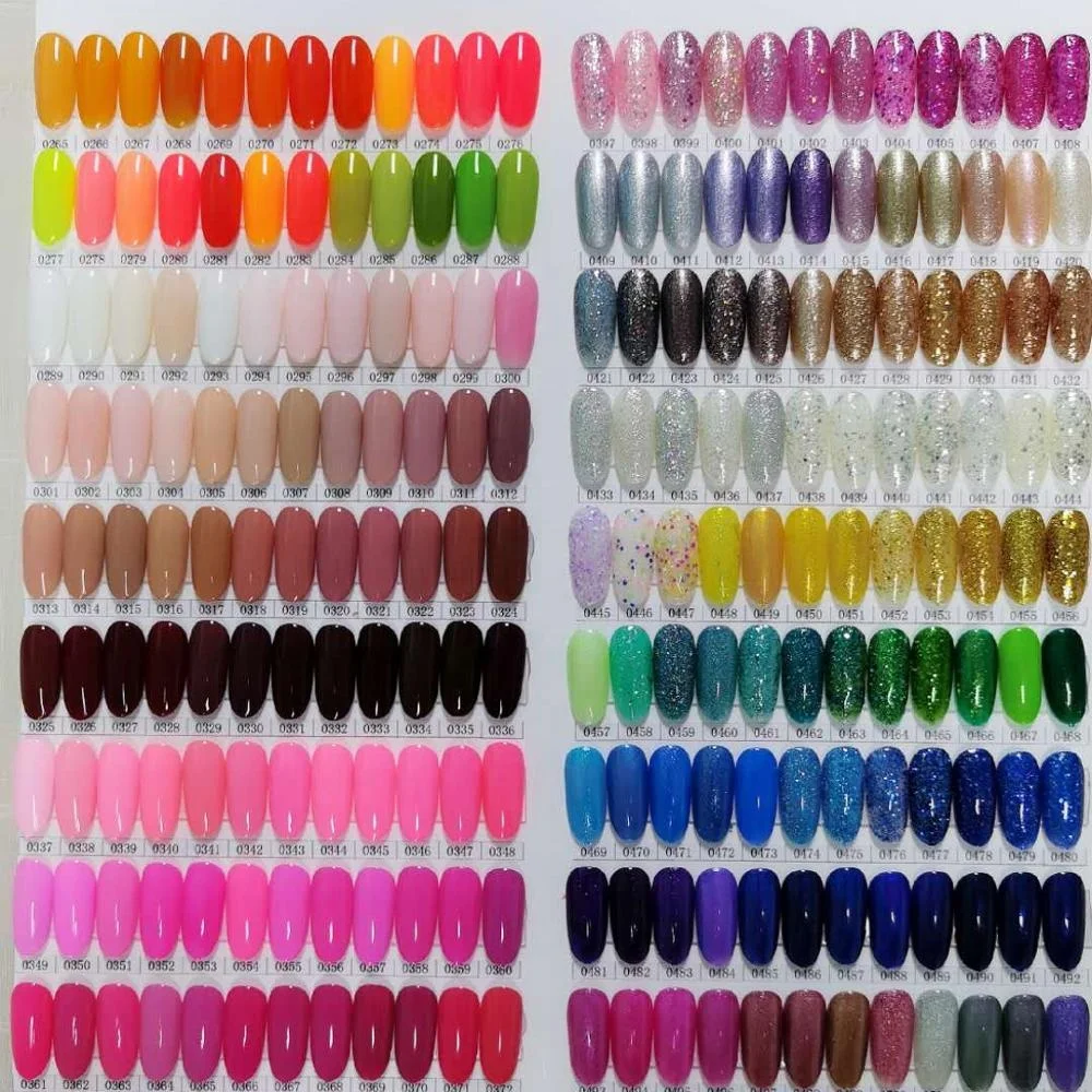 590 colors 8ML Private Label Color Gel Polish Led/Uv High Quality Wholesale Nail Polish uv gel nail polish