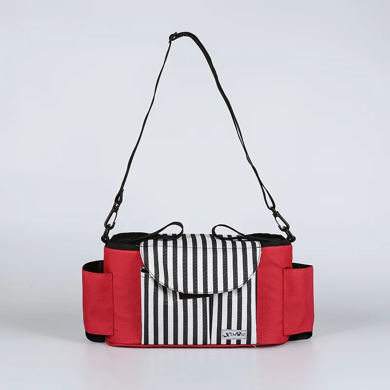 Modern wholesale portable shoulder outdoor travel hanging organizer stroller baby dipers bags