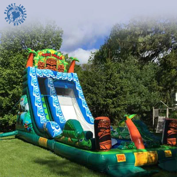 Giant Customized High Quality Commercial Used PVC Inflatable Water Slide For Sale