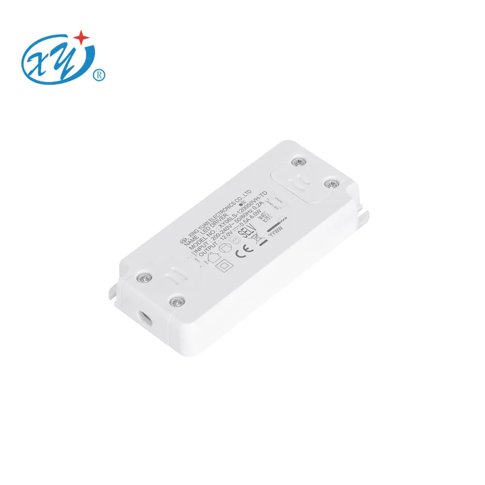 Новое поступление тонкий светодиодный драйвер 12В 0.5a 1a 1.5a 2a 2.a 3a 6w 12w 18w 24w
