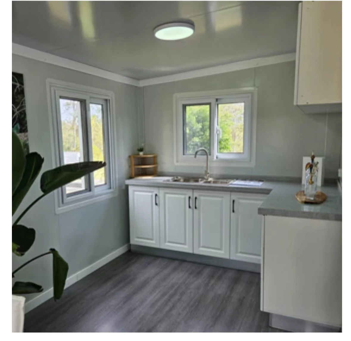 luxury australia standard Folding 5 bedroom container House with bathroom and kitchen Expandable Modular Home 40ft Prefab house