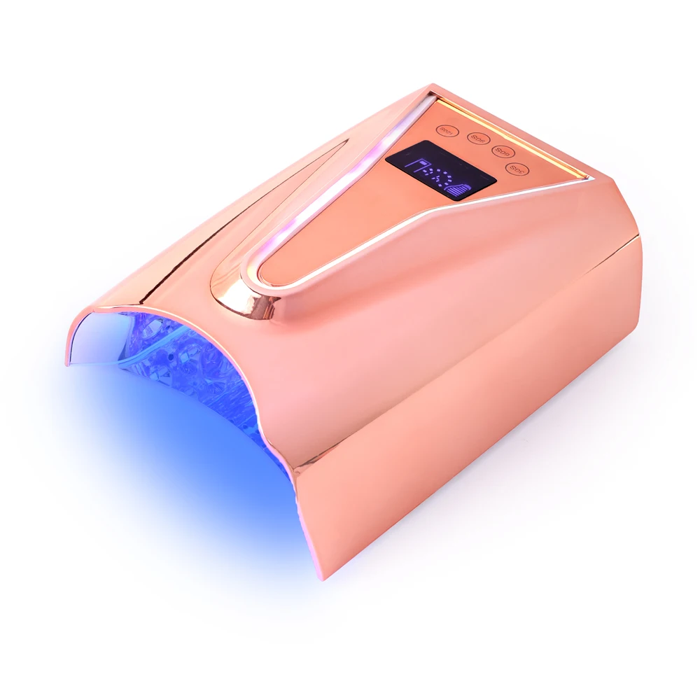 2024 New Product High Power 128W Cordless Pro Cure UV LED Nail Lamp Professional Rechargeable Gel Nail Dryer wholesale supplier