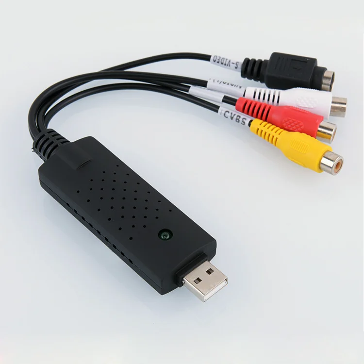 USB2.0 DV/TV/VHS/DVD AV Audio Video S-Video USB Video Capture Card