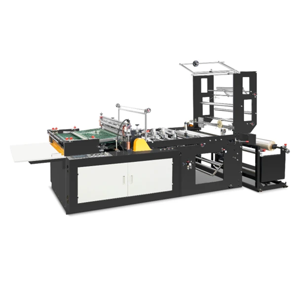 Thermal cutting side sealing plastic bread bopp bag making machine