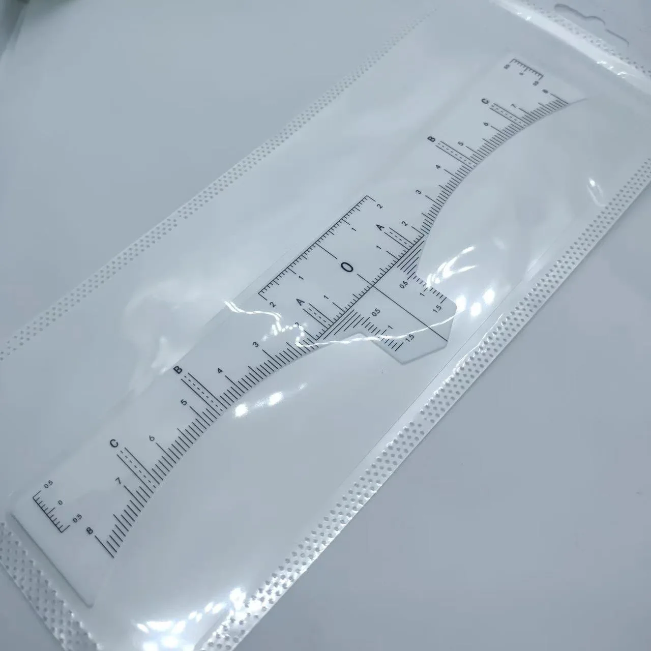 2023 New Arrival Eye Brow Stencil Eyebrow Line Adhesive Microblading Guide Permanent Makeup Tool ReusableSilicone Eyebrow Ruler