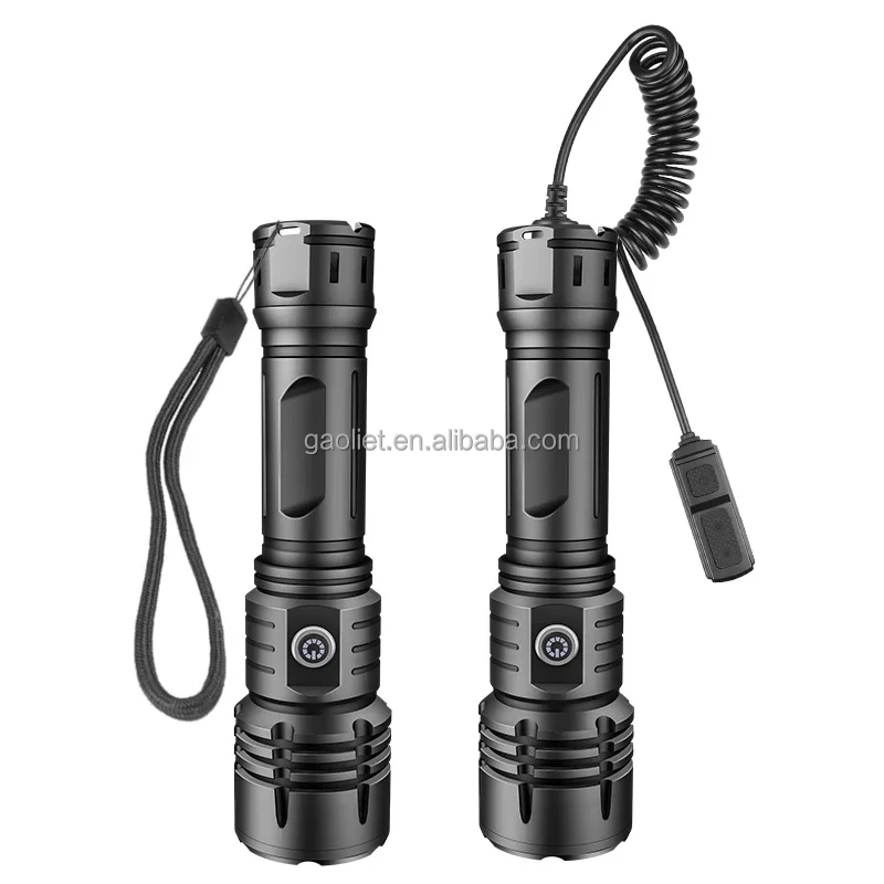 Manufacturers Middle East Aluminum Alloy Led Flashlight, Hunting Flashlight Emergency Torch