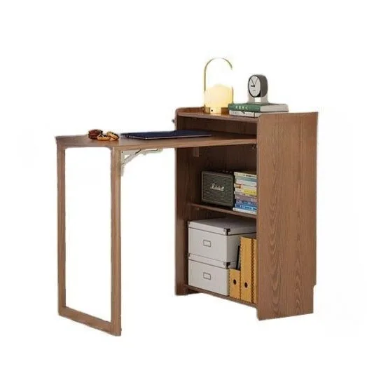 Computer Desk with Storage Shelve Small Space Bookshelf Home Office Desk Workstation with Drawer Writing Study Desk
