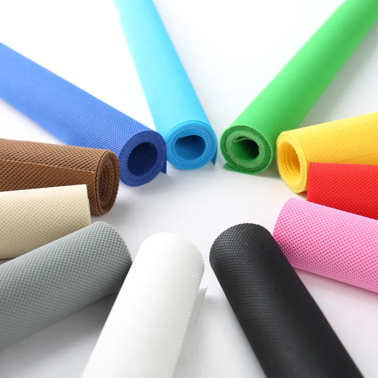 Factory Direct Sales Custom Waterproof Biodegradable Recycle Colorful PP Nonwoven Fabric With Free Samples