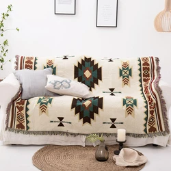 Wholesale New Design Modern Cotton Sofa Covers High Quality Sofa Cover With Tassel