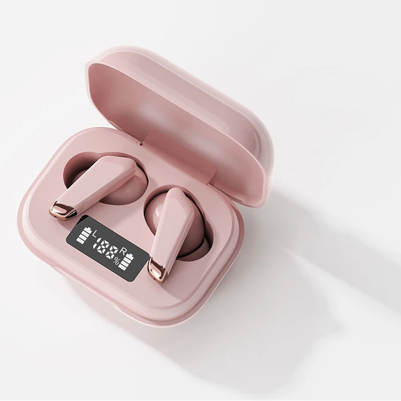 Беспроводные наушники Blue Tooth 5,0 Amazon, Лидер продаж, беспроводные наушники с зарядным устройством