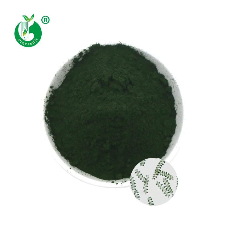 Pincredit OEM Private Label Spirulina 100% Pure Bulk Organic Spirulina Powder for Sale
