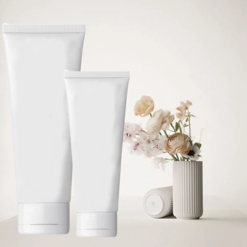 Wholesale Price Directly Skincare Tubes Custom Logo Soft PE Tube Sunscreen Cream Hose Cosmetic Packaging