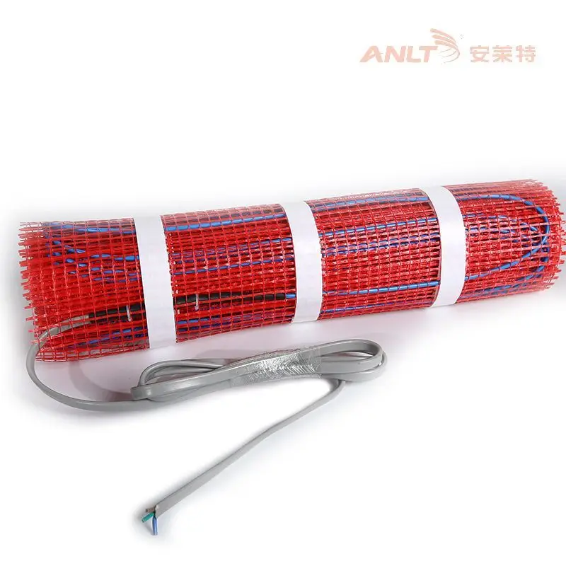 Modern Dual Conductor Design With Output Of 150W Per Square Underfloor House Floor Heating Mat