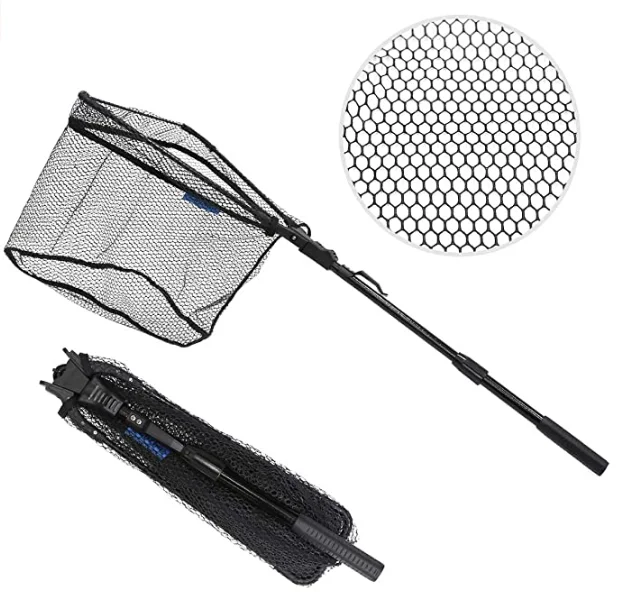 Рыболовная сеть Cadnee, оптовая продажа, складная рыболовная сеть, складная телескопическая рыболовная сеть с длинной ручкой для ловли рыбы