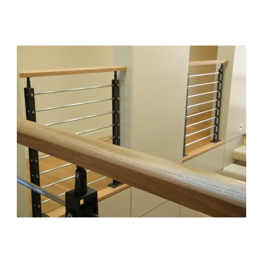 modern design stainless steel balcony railing rod deck railing system
