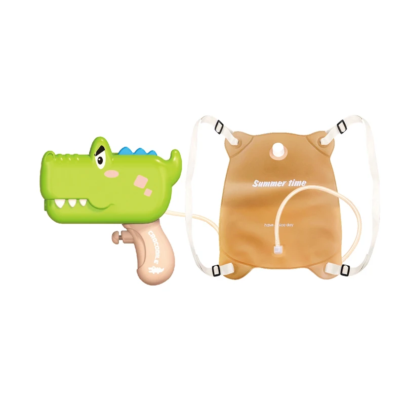 Bemay Toy Electric Water Gun for Kids, 1300cc Capacity Backpack Bag, Summer Outdoor Swimming Beach Water Blaster Fighting Toys