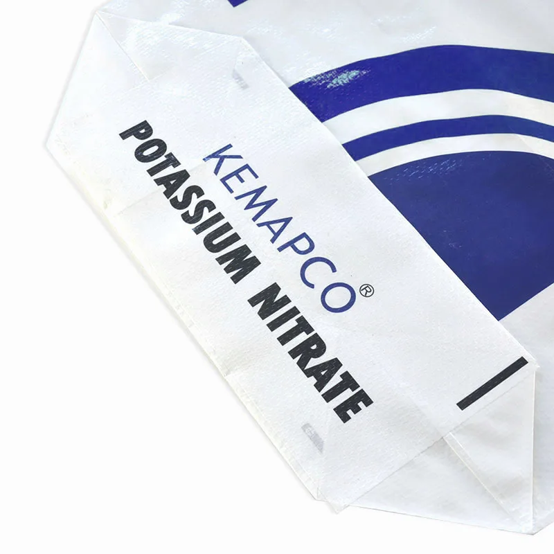 China PP Woven Calcium Nitrate 25kg Bags Chemical Polypropylene Woven Bag