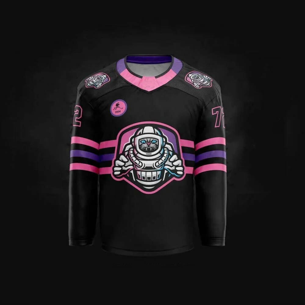 Custom team hockey jersey mens sublimation ice hockey jerseys