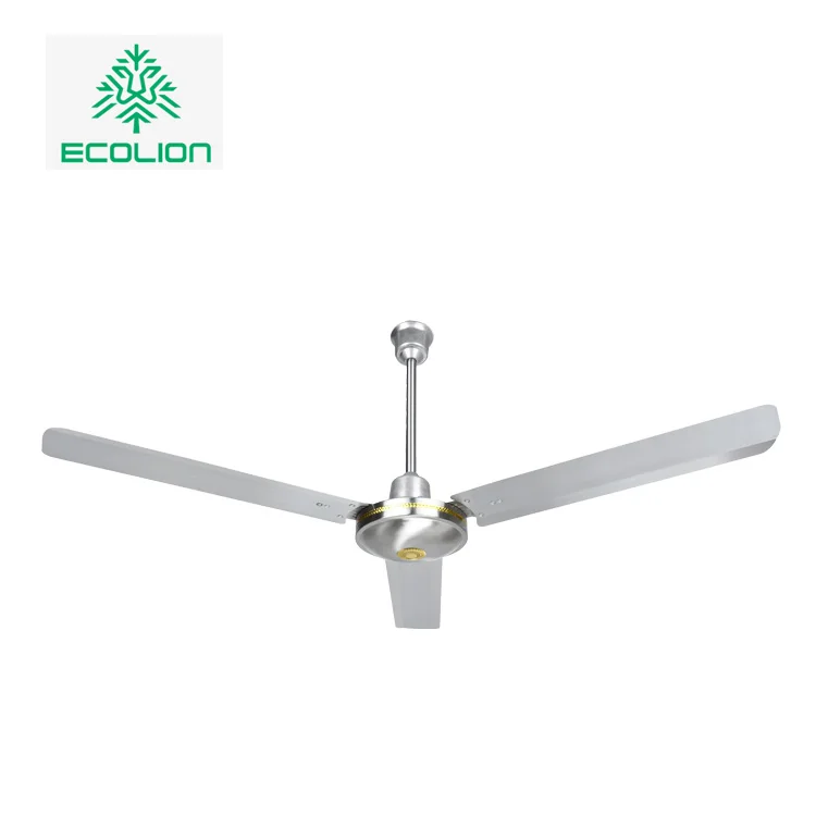 Factory Modern design big power home appliance 56 inch 3 blade silent metal ceiling fan