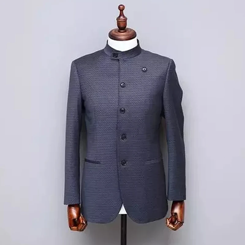 Classic Custom 2022 Mandarin Collar Suit Suit Men