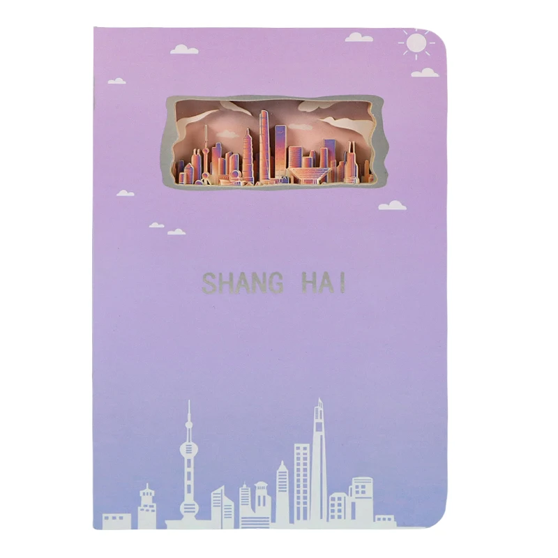 Notebook Special Paper Hardcover Notepad Castle Design Promotional Notebook For Business Gift Set A5 Diary Notebook