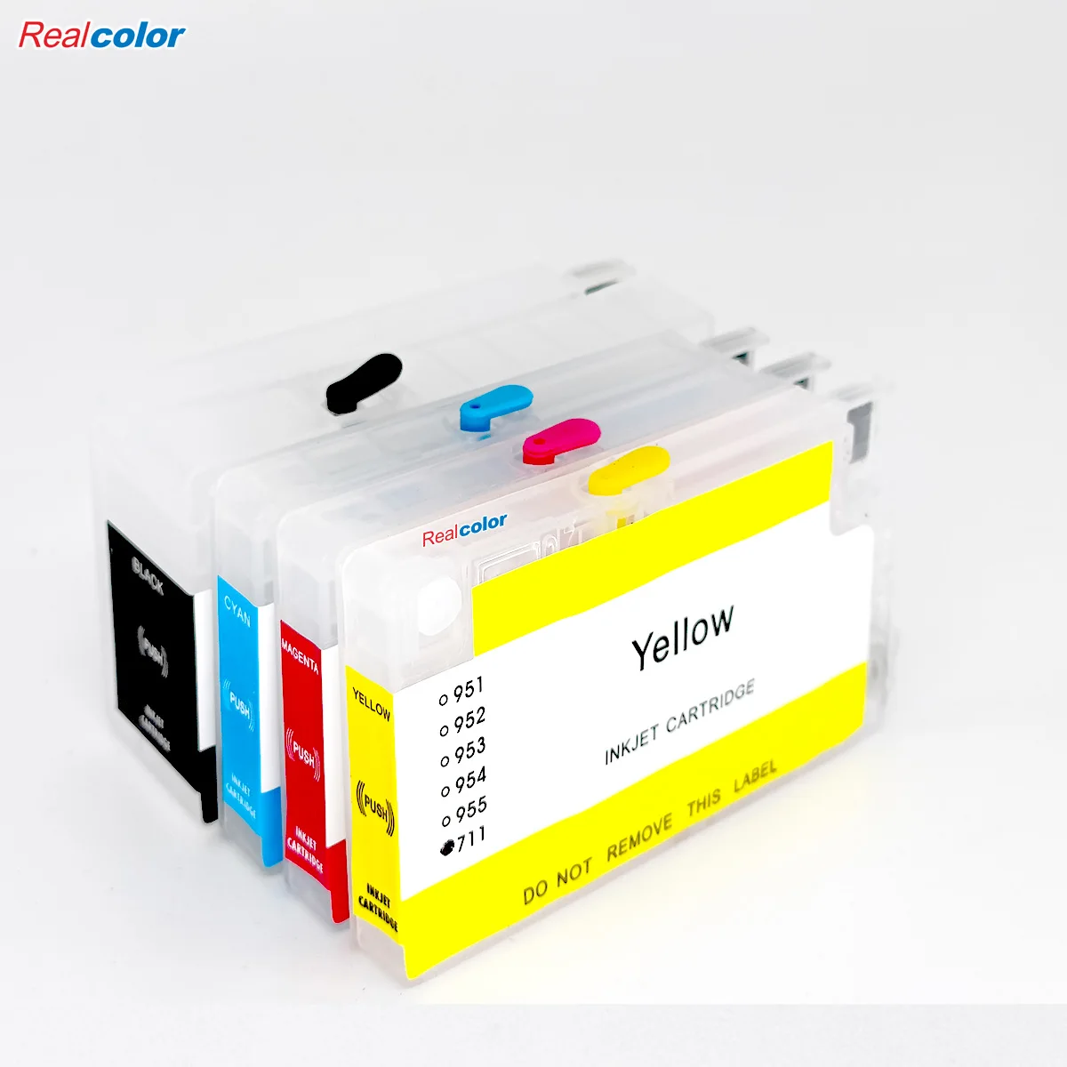 Refillable Ink Cartridge For Hp Designjet T120 T520 711 950 inkjet Printers With Chip