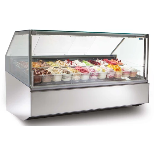 1,2/1,5/1,8 м длинный дисплей для мороженого, морозильная камера, витрина для мороженого с сертификатом CE, завод в Гуанчжоу