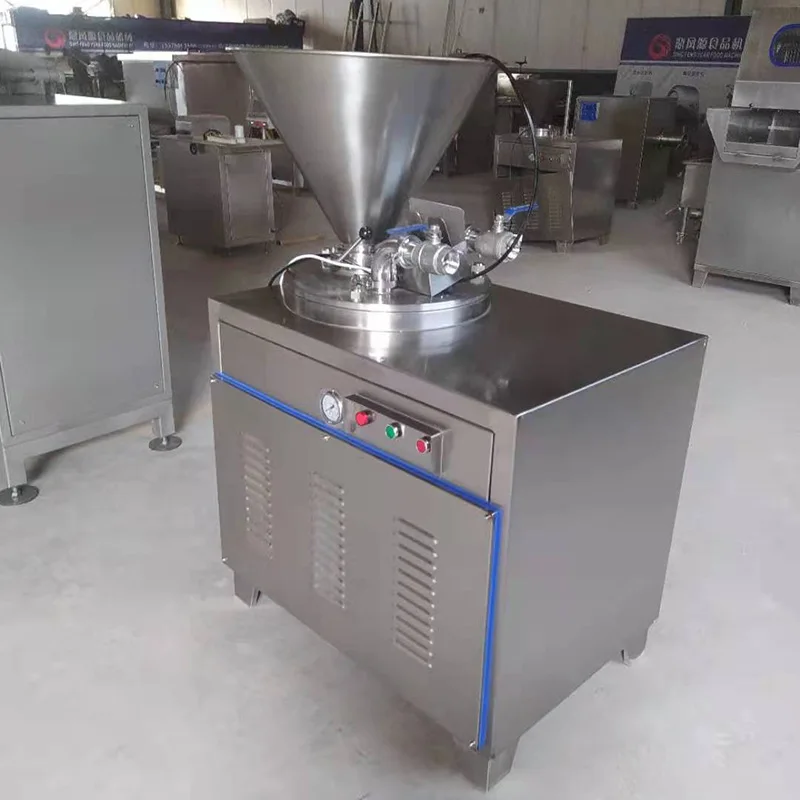 Sausage Filler Machine Commercial Use Sausage Filler Machine Commercial Use Vacuum Sausage Stuffing Tying Filler