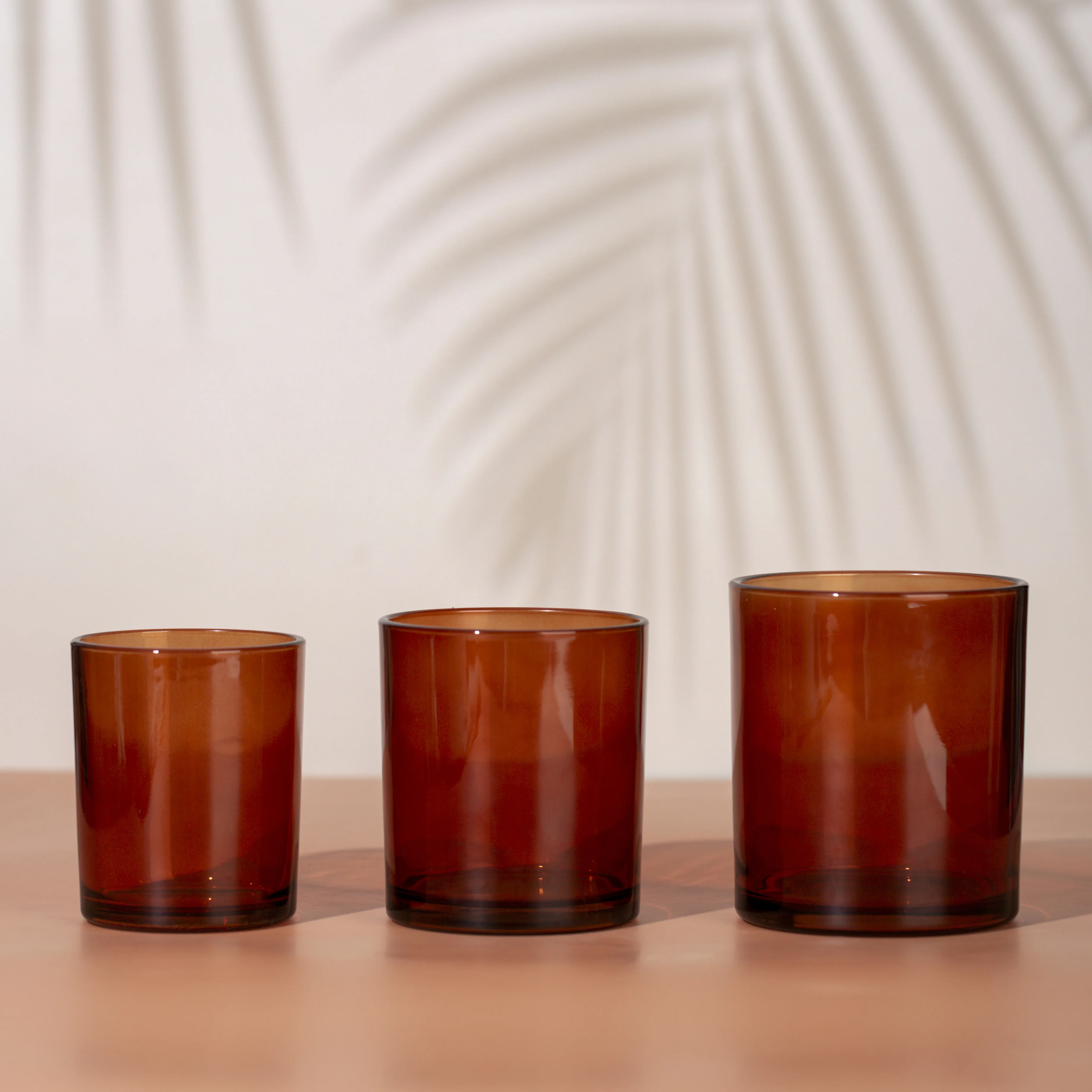 wholesale customize luxury empty 7oz 8oz 10oz 12oz 14oz Christmas glass candle holders jars with wooden metal lids