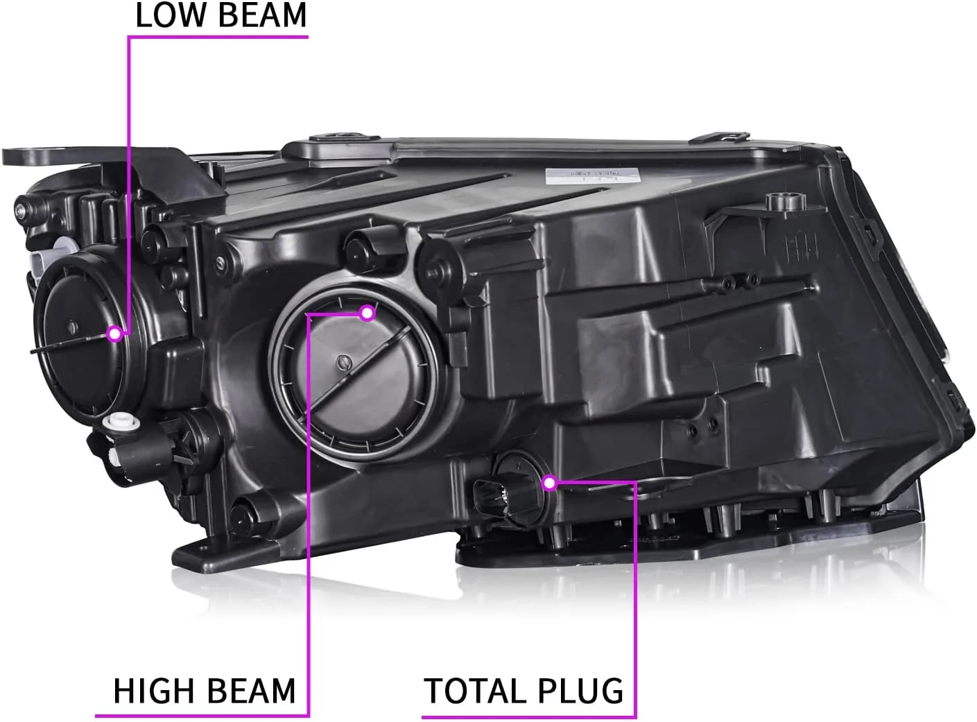 Archaic Factory Price Head Lamp With DRL Headlight for 2017-2021 Jeep Compass OE Style Headlamp Replacement  (Left side)