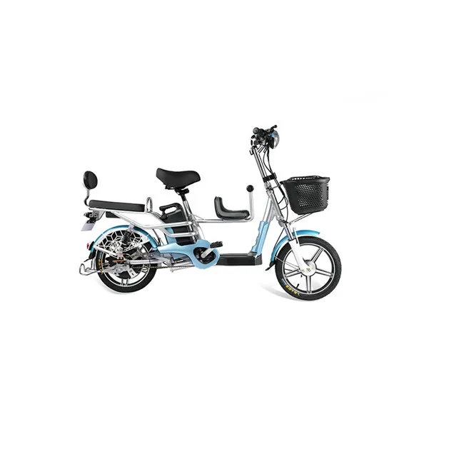 The new Chinese-made family parent-child adult electric bicycle 48v350W