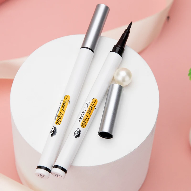 Best Selling Private Logo Black Clear Waterproof Eyeliner Glue Pen Cosmetics Colorful Adhesive Eye Liner