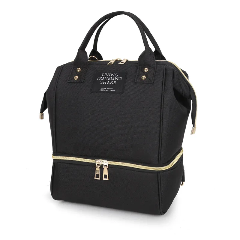 Quality Assurance mummy Travel bag Leakpoof Multifunction Mummy Baby Milk Cooler Storage Bag