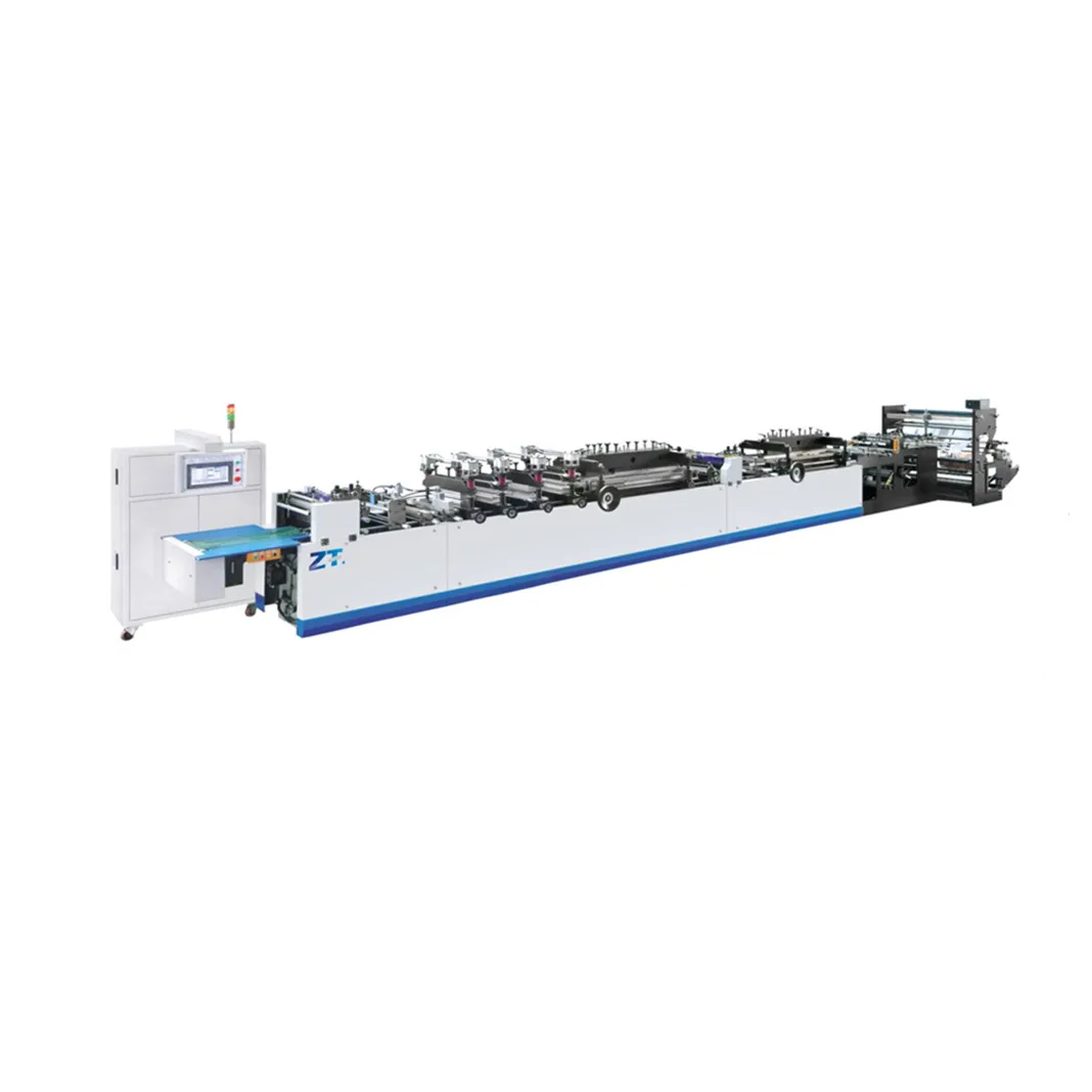 Automatic 4 sides sealing laminated bag aluminum foil bag making machines food snack packing pouch plastic bag making machine