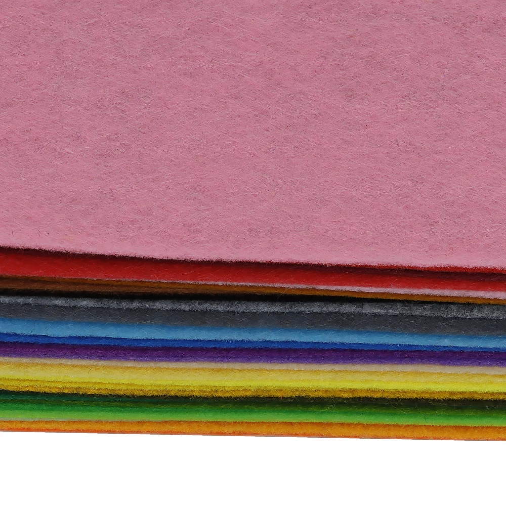 Eco-friendly polyester felt fabric for different thickness 1mm 2mm 3mm 4mm 5mm felt sheet