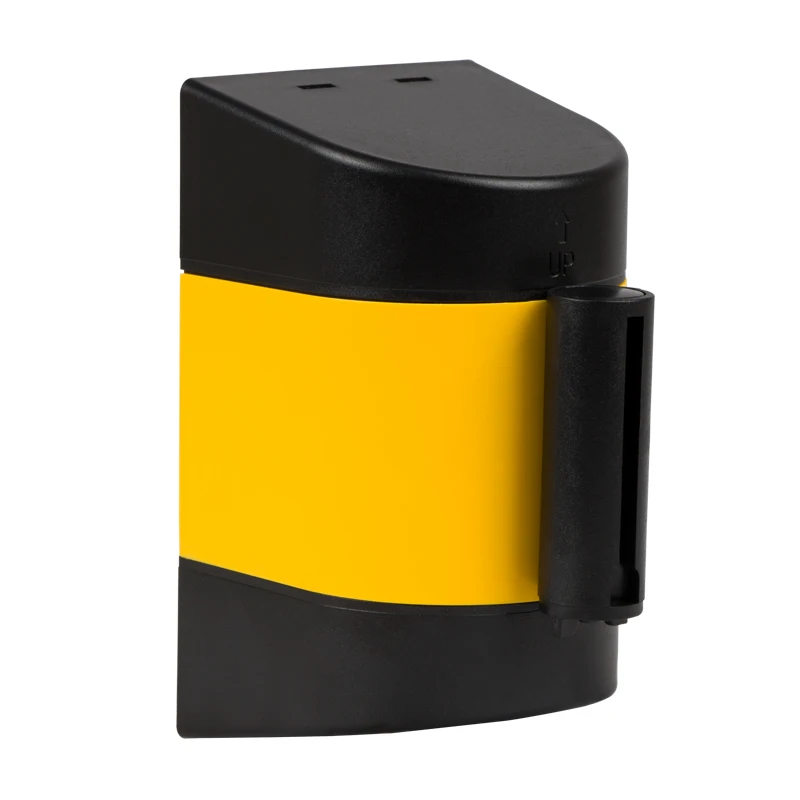 3m Customize logo hot sale Fixed Wall Mount Retractable isolation Belt Barrier with ABS Case