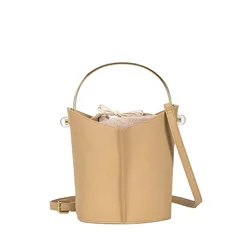 2021 New Arrivals Japan Fashion Bags Handbags Wholesale Shoulder Crossbody Bucket Bag with Metal Handle